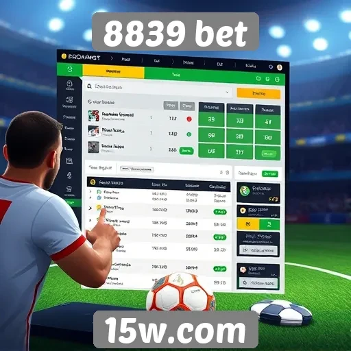 Análise da interface do usuário do 8839 bet